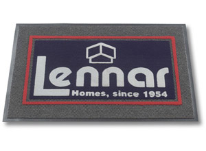 Flocked Berber Logo Mats